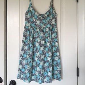 M Flower Pattern Sundress
