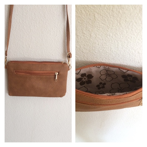 LAST ONE! Brown laser cut crossbody - Picture 4 of 4