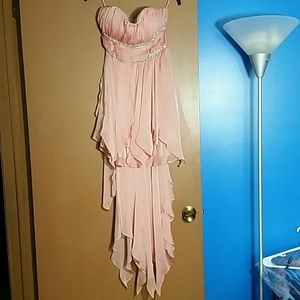 Windsor Strapless High-low Dress