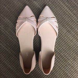 Adorable Jelly Aldo Nude Flats