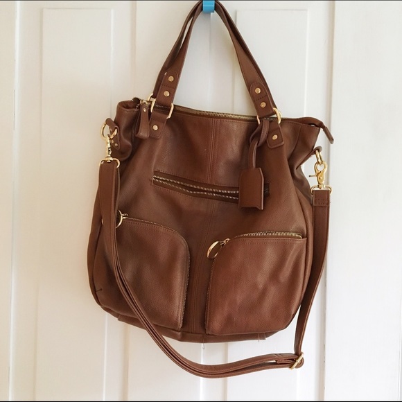 Urban Outfitters Faux-Leather Slouch Bag