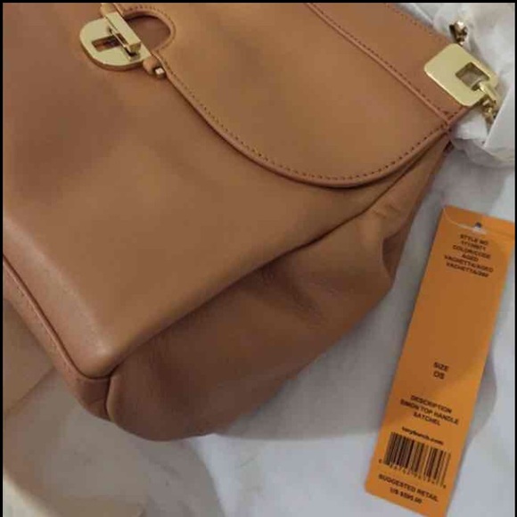 TORY BURCH- Simon Top Handle Satchel Shoulder Bag - Picture 2 of 4