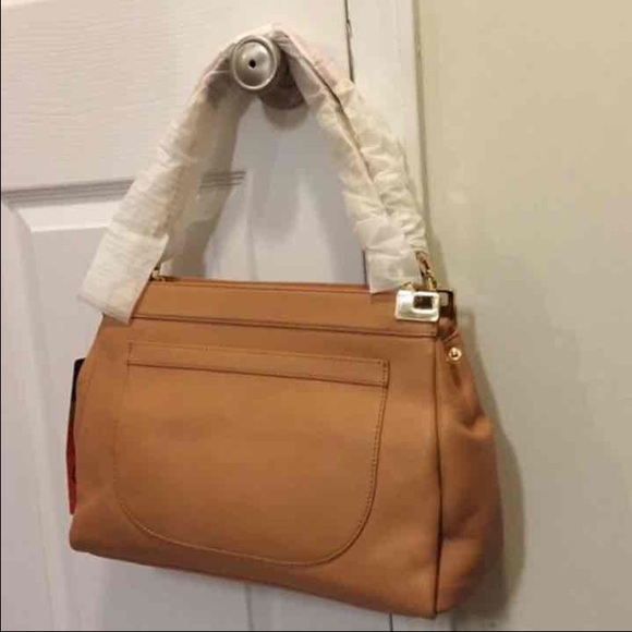 TORY BURCH- Simon Top Handle Satchel Shoulder Bag - Picture 4 of 4