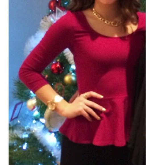 Express Peplum Top