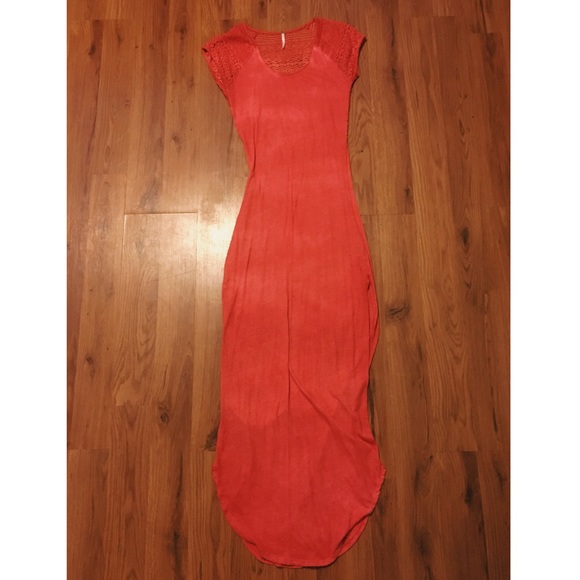 XS Crochet-Back Maxi Dress by Free People