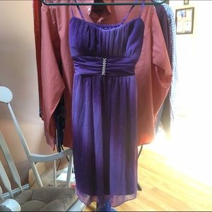 Purple Sparkly Dress