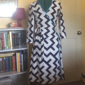 Gorgeous Julie Brown wrap dress