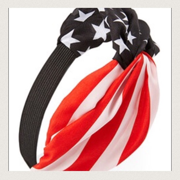 American Flag Headband