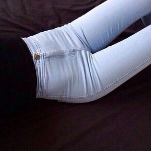 American Apparel light blue Easy Jean