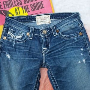 Big Star (vintage) Liv cut off shorts