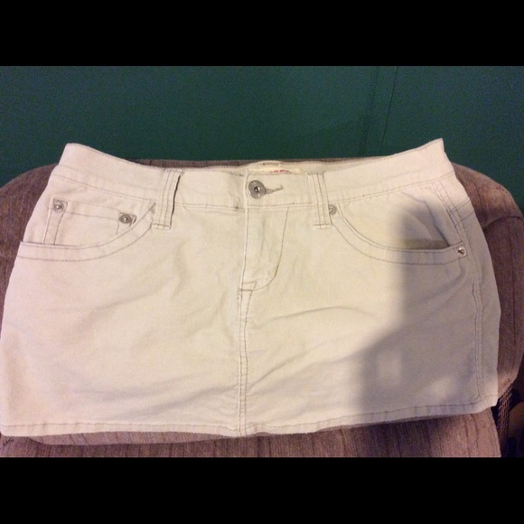 Cream Bongo Skirt