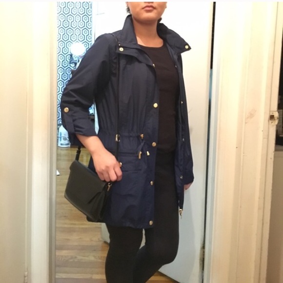Zara Jackets & Blazers - Navy blue Anorak