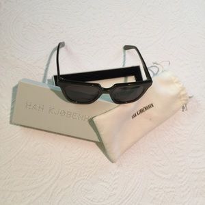 UNISEX Tortoise GREEN Han Kjobenhavn Sunglasses