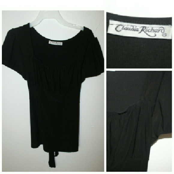 Fancy Black Blouse