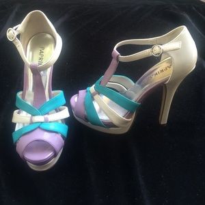 High heel shoes