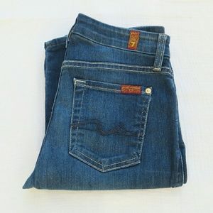 7 for all Mankind dark Kimmie bootcut jeans