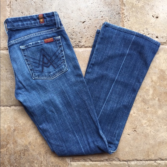 7 For All Mankind Denim - Seven for All Mankind 7 Jeans A Pocket Size 27