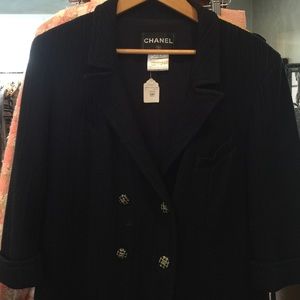 Chanel navy jacket
