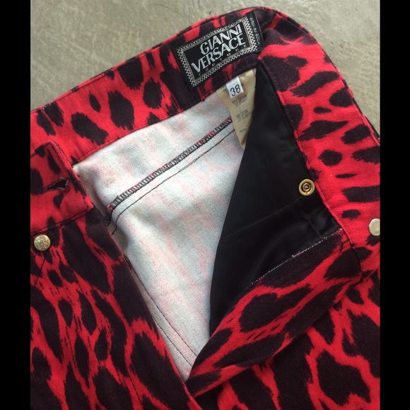 RARE  VERSACE COUTURE EARLY 90's jeans,high waist - Picture 2 of 4