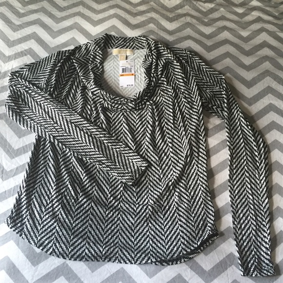 Michael Kors swoop neck longsleeve too