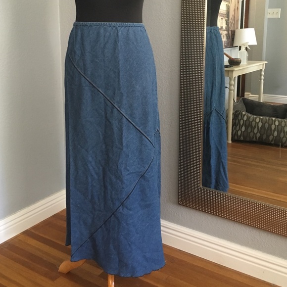 Margaret O'Leary denim skirt