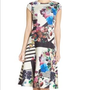Eci New York floral dress .....