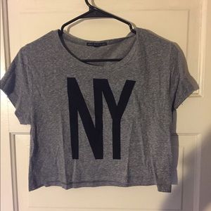 Cropped NY tshirt