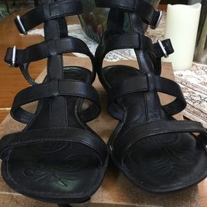 Fabulous Black Gladiator Sandals