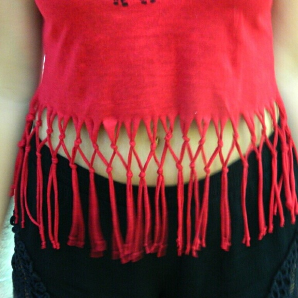 Fringed giraffe tee - Picture 2 of 2
