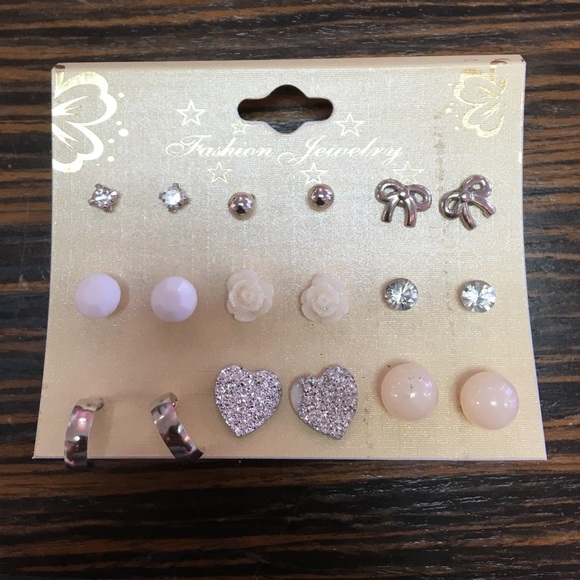 Assorted Pack of Earring Studs