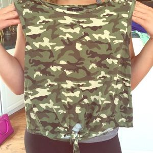 Camo top