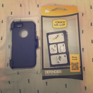 New Navy Blue Otter Box IPhone Case