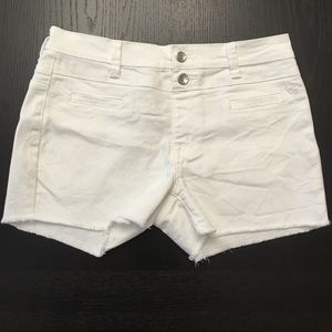 Justice Premium, White Jean Shorts