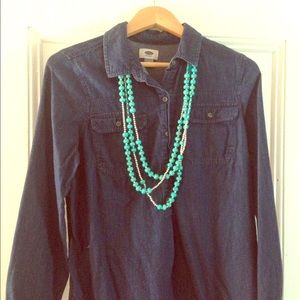 Turquoise layered necklace 🌞