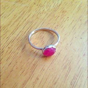 Silpada Punch of Pink Ring