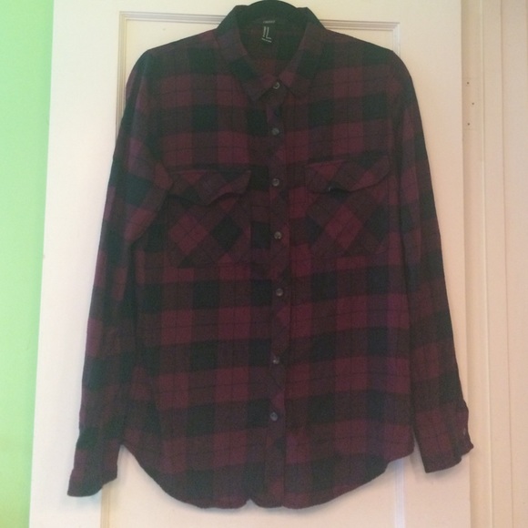 Forever 21 flannel shirt - Picture 1 of 4