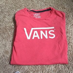 Girls pink vans shirt