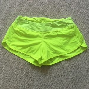 RESERVED: Rare Lululemon Speed Running Shorts