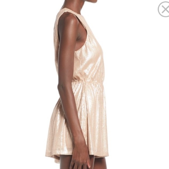 Brand new! Sequin Sleeveless Romper