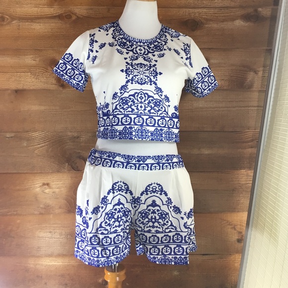 Pants - 2 piece short set