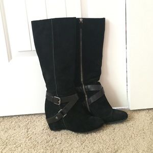 Franco Sarto Suede Wedge