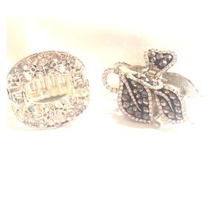 Studded Hair Clip Bundle