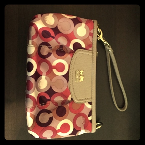 Coach wristlet