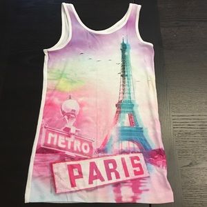 Justice Tank Top, With Design On Front
