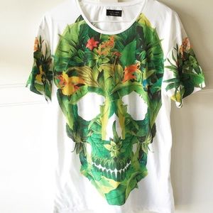 Zara Skull Top