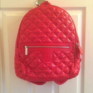 Red quilted Chanel Bag