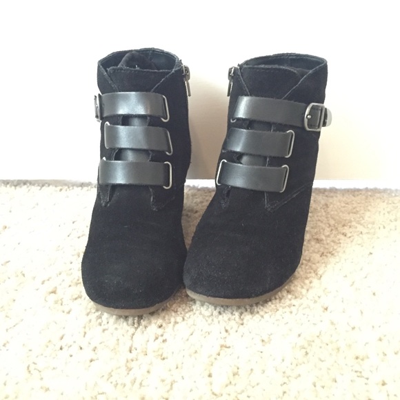 Dolce Vita Suede Wedge Bootie