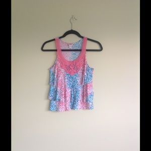 Crochet Front Tank Top