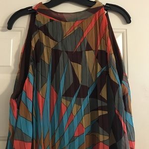 Pretty tie neck dress