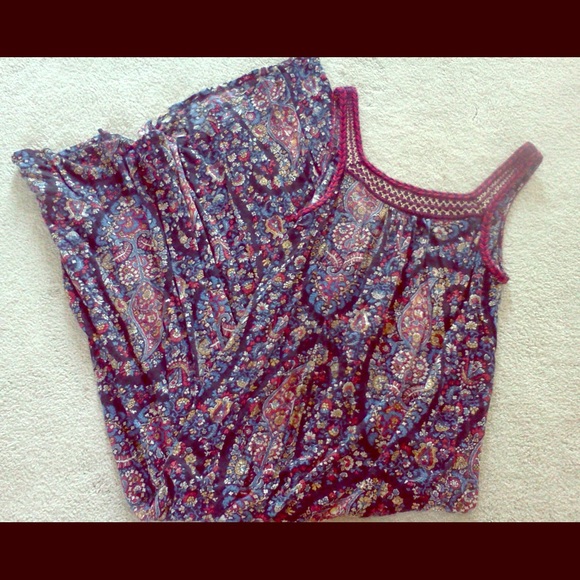 ♏️SOLD Lucky Brand Bohemian Maxi Dress